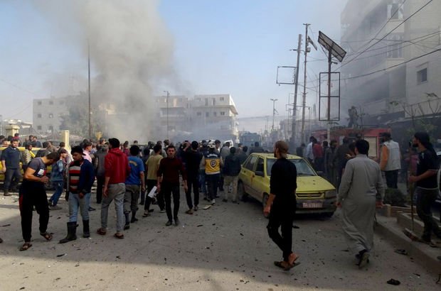 Suriye'de hain saldırı! 13 sivil hayatını kaybetti