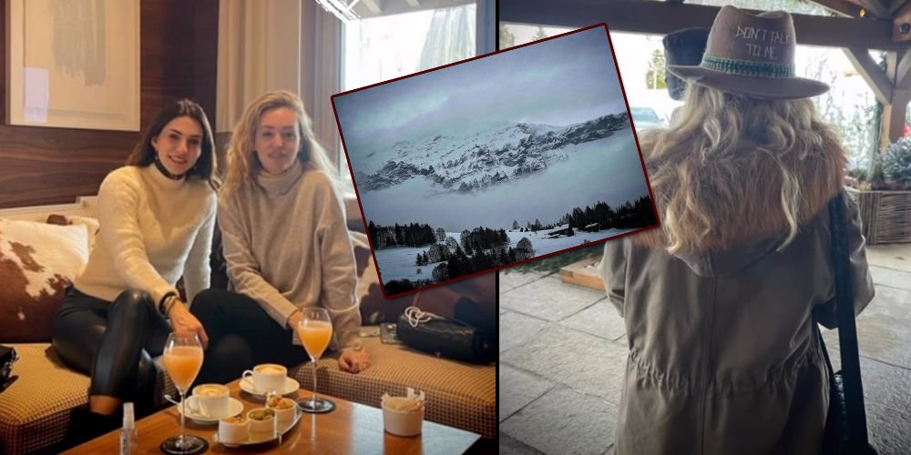 Megeve'de dost buluşması!