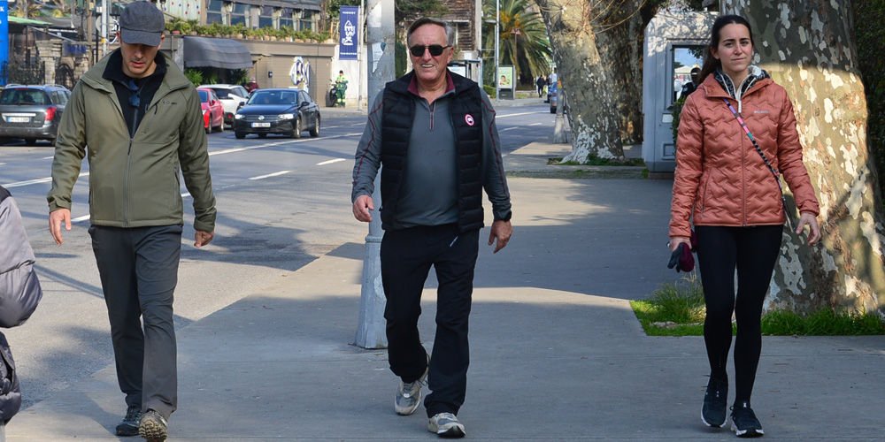 Eczacıbaşılar'ın yürüyüş keyfi!