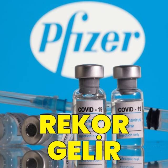 Pfizer'dan rekor gelir!