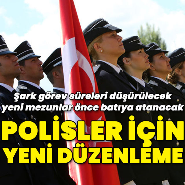 Polisler için yeni düzenleme