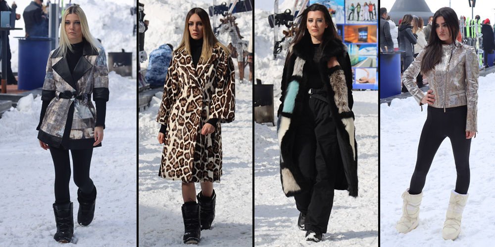 Erciyes'te “Winter Fashion Week” rüzgarı!