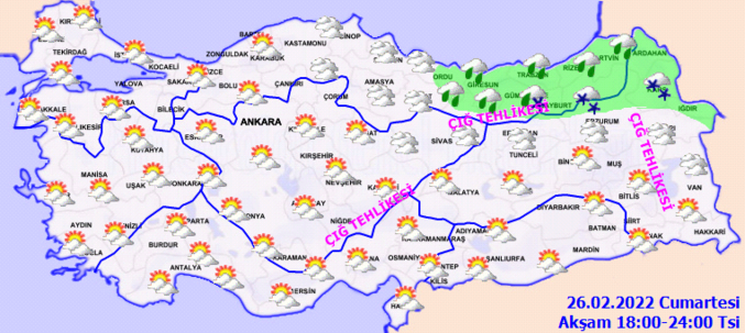 Meteoroloji'den Flaş Uyarı! 5 Bölgede Sağanak!