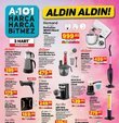 A101 marketlerde bu hafta perşembe gününden itibaren satışa sunulacak aktüel ürünler vatandaşlar tarafından araştırılıyor. A101 marketlerde 3 Mart Perşembe günü dört kapaklı çok amaçlı dolaptan mermer yer sofrasına, profesyonel mikserden termoslu filtre kahve makinesine, akıllı bileklikten akıllı banyo baskülüne kadar pek çok ürün indirimli fiyatlarıyla raflardaki yerini alacak. 
