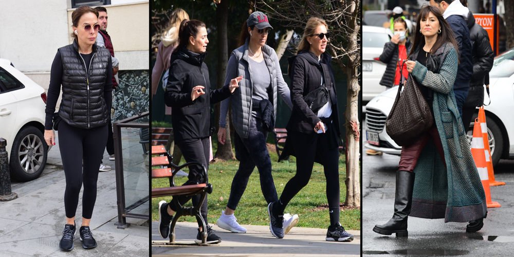 Boğaz'da hem iş hem spor...