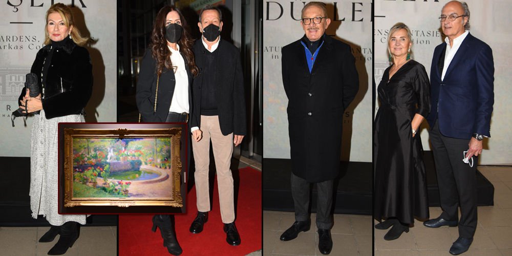 “Doğa, Bahçeler, Düşler” sergisi...