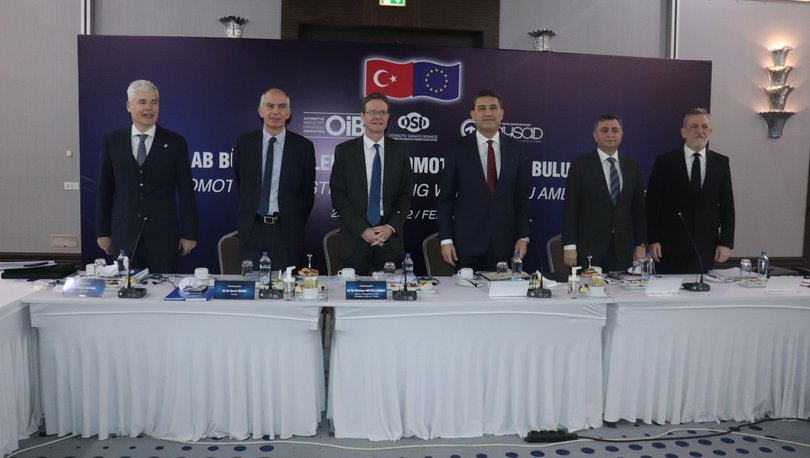 Türk otomotiv sanayi AB Büyükelçileri ile buluştu