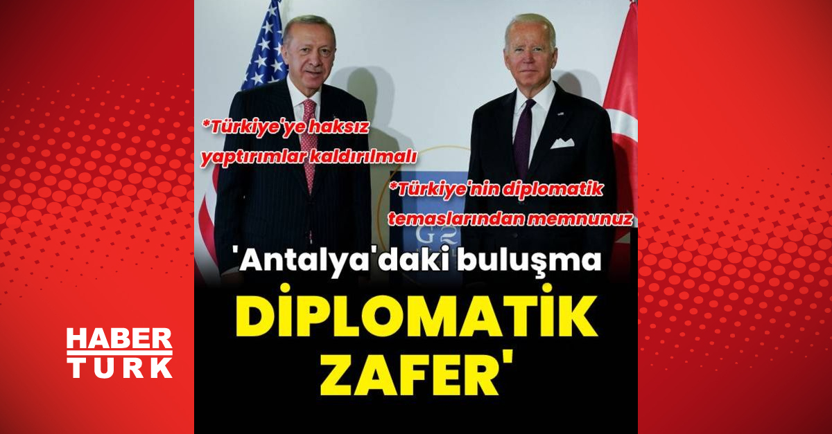 Ο Πρόεδρος Ερντογάν συναντήθηκε με τον Πρόεδρο των ΗΠΑ Τζο Μπάιντεν