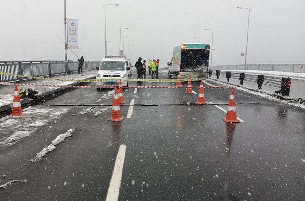 Unkapanı Köprüsü yeniden trafiğe açıldı