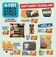 18 Mart A101 aktüel ürünler kataloğu yayınlandı. 12-18 Mart günleri arasında A101 indirimli ürünler listesinde; Tam yağlı taze tost peyniri, cips paket, kahve, kremalı kakaolu bisküvi, pasta sosu çeşitleri, dondurulmuş fıstıklı baklava, dondurulmuş piliç çıtır fileto, bebek şampuanı, kakaolu süt ve pek çok ürün raflardaki yerini aldı. İşte 12-18 Mart A101 aktüel ürünler kataloğu...
