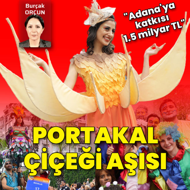 Adana'da Portakal Çiçeği Karnavalı