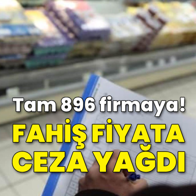 Fahiş fiyata 25.4 milyon lira ceza