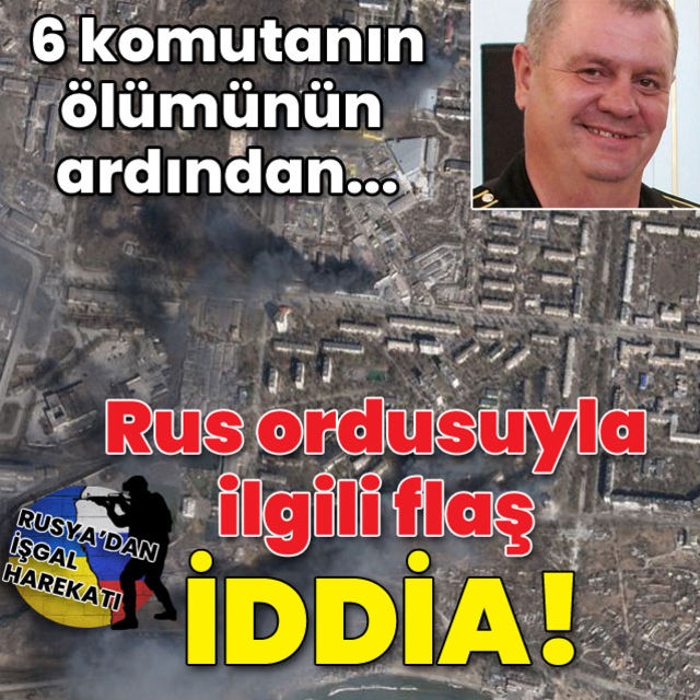 6 komutanın ölümünün ardından... Rus ordusuyla ilgili flaş iddia!