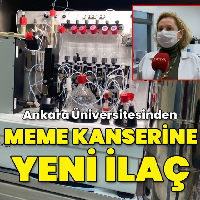 Ankara Üniversitesi'nden meme kanserine yeni ilaç