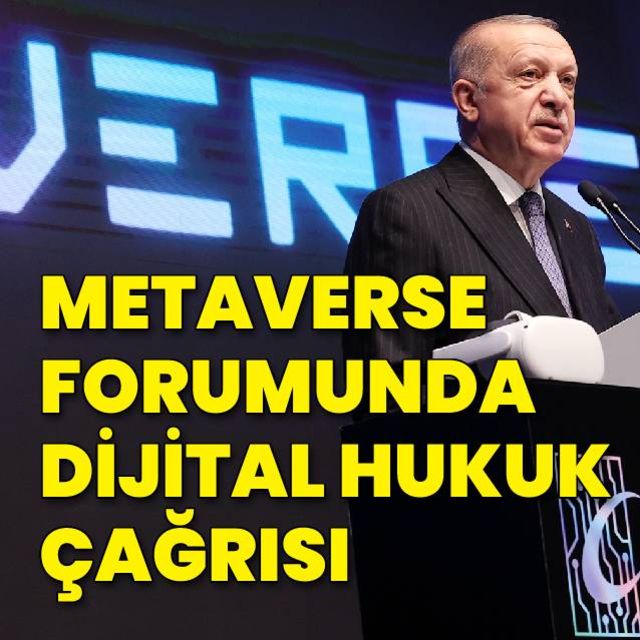 Erdoğan'ndan dijital hukuk düzeni çağrısı