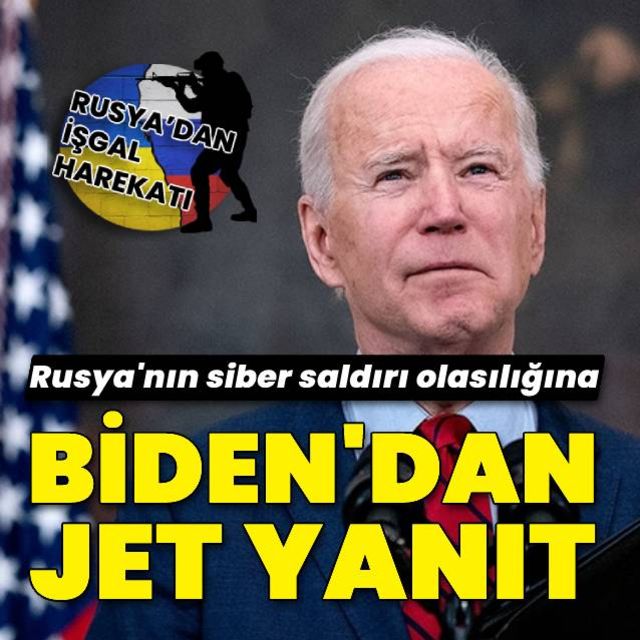 Bidendan Rusyaya siber misilleme uyarısı