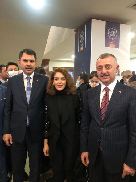 Çevre, Şehircilik ve İklim Değişikliği Bakanı Murat Kurum ve Kocaeli Belediye Başkanı Doç. Tahir Büyükakın
