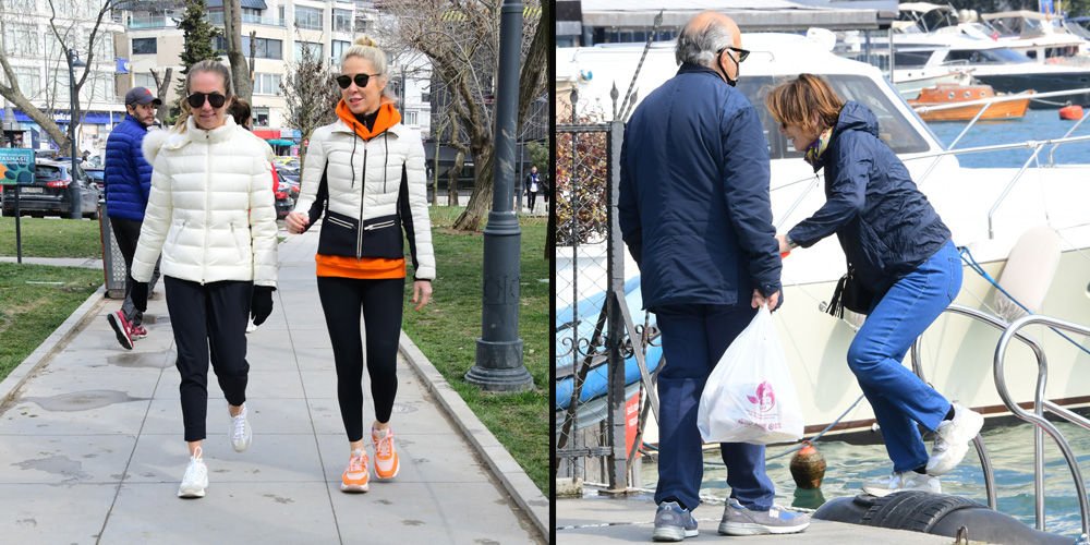 Bebek'te alışveriş ve spor...