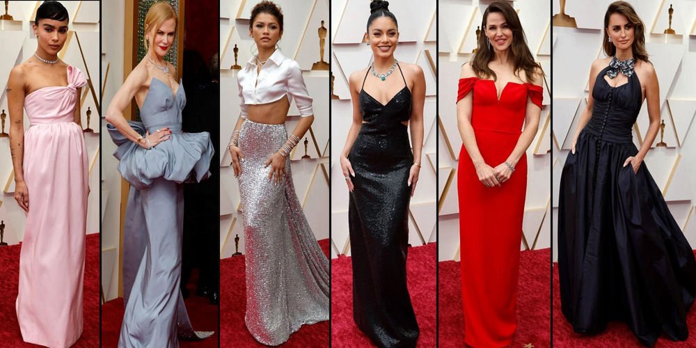 Kırmızı halının şıkları...