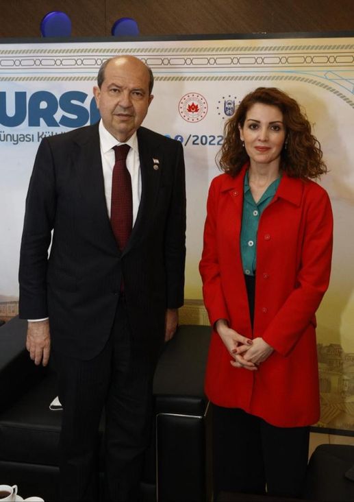 KKTC Cumhurbaşkanı Ersin Tatar ile
