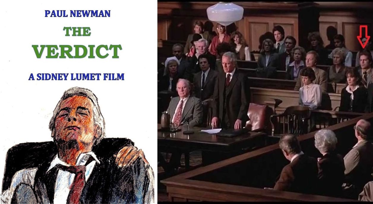 Bruce Willis'in 'mahkeme g&ouml;zlemcisi' rol&uuml;nde yer aldığı 'The Verdict'de başrolleri Paul Newman ile  Charlotte Rampling paylaştı. 