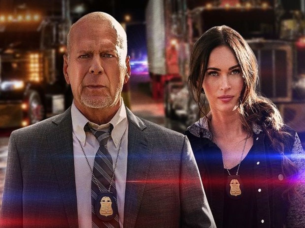 Bruce Willis'in 2020'de &ccedil;ektiği 'Midnight in the Switchgrass'daki rol arkadaşı Megan Fox'tu. 