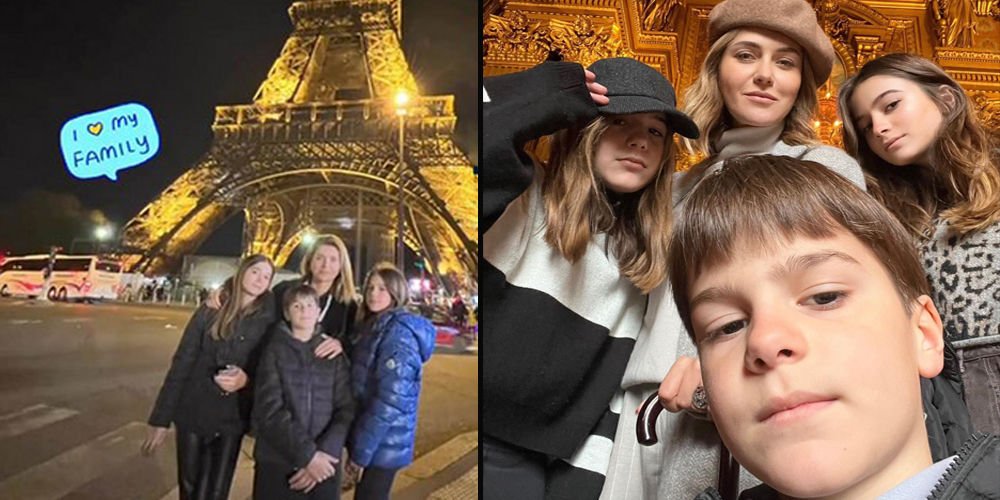 Çocuklarla Paris turu...