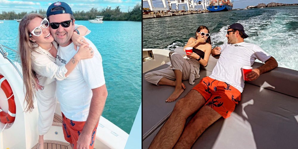 Toplusoylar'ın tekne keyfi...