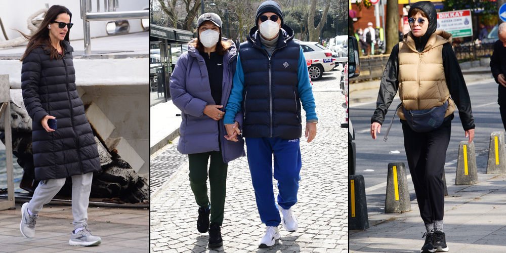 Spor tutkunları Boğaz'da...