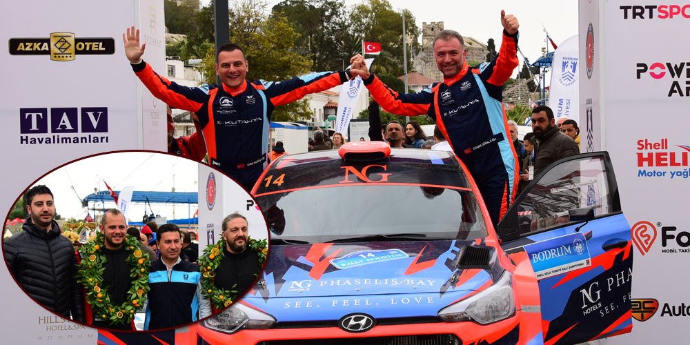 Bodrum'da ralli heyecanı!