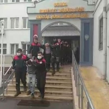 Bursa merkezli 4 ilde 'Bahar Temizliği' operasyonu: 29 tutuklama