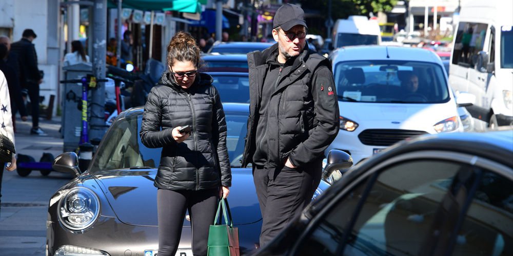 Gürsoy, sevgilisiyle Bebek'te...