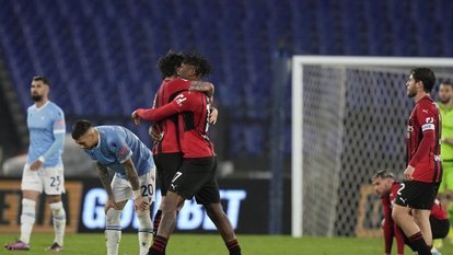 Milan, Lazio'yu son dakikada yıktı