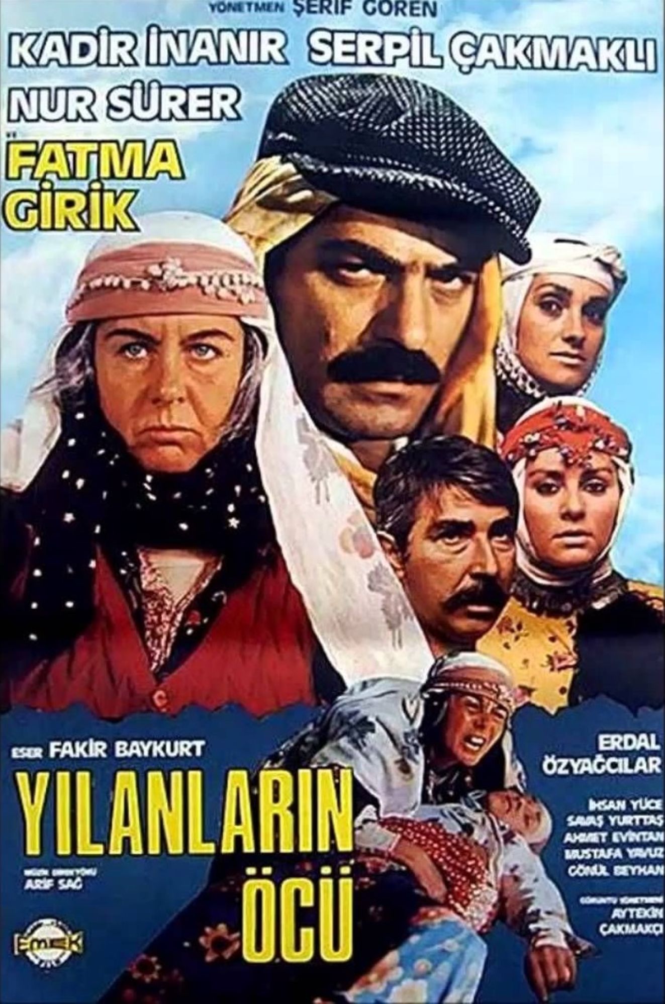Erdal &Ouml;zyağcılar, 'Yılanların &Ouml;c&uuml;'ndeki 'Haceri' karakteriyle 1986'da Altın Portakal kazandı.