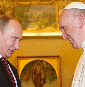 Katoliklerin ruhani lideri Papa Franciscus, Ukrayna-Rusya Savaşı