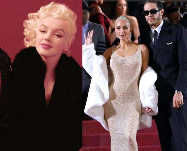 Marilyn Monroe'nun saçı Kim Kardashian'a hediye edildi