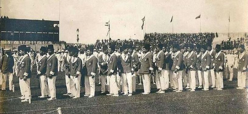 1924 Paris Olimpiyatları Türkiye takımı...