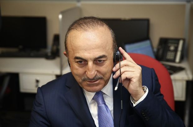 Bakan Çavuşoğlu'ndan kritik telefon