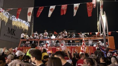 Ümraniyespor, Süper Lig'i kutladı
