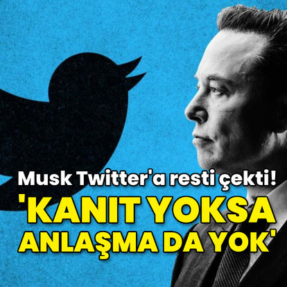 Musk'tan Twitter'a rest!