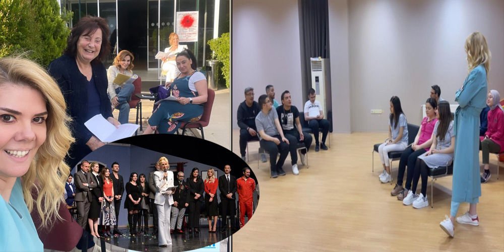 Tiyatroyla çocuklara destek...