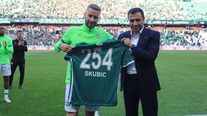 Skubic'ten Konyaspor'a veda mektubu