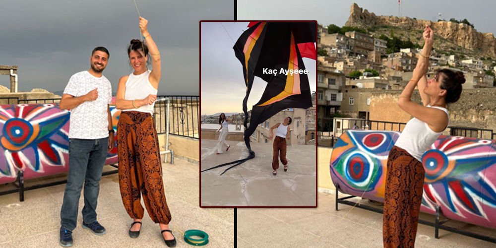 Mardin'de uçurtma keyfi...