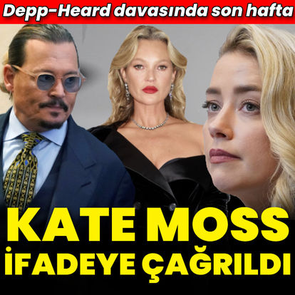 Kate Moss ifadeye çağrıldı
