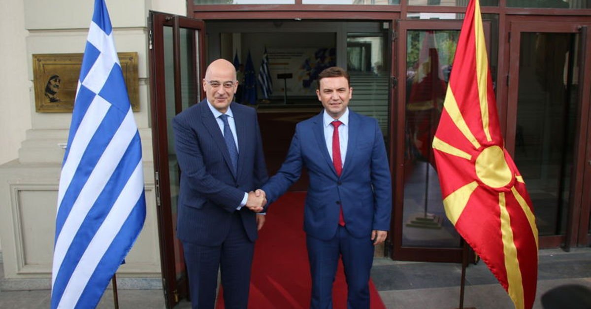 Συνάντηση υπουργών Εξωτερικών Ελλάδας και Βόρειας Μακεδονίας