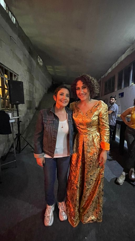 Aynur Doğan’la İstanbul konseri sonrası…