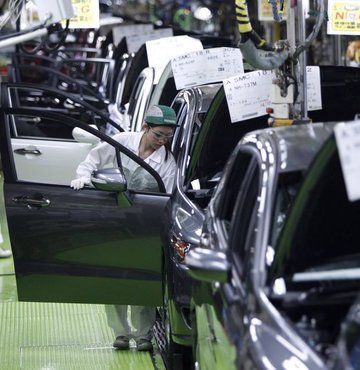 Japon otomobil firmalarının nisan ayı toplam küresel araç üretimi, geçen yılın aynı dönemine kıyasla yüzde 20.1 düştü

