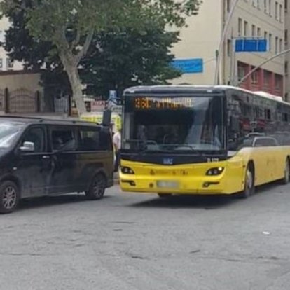 Sultangazi'de iki çocuğa çarpan İETT otobüsünün şoförü kaçtı