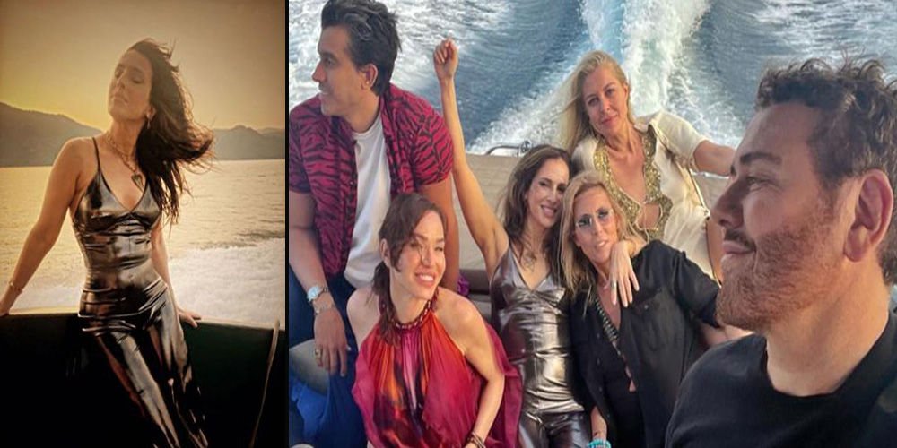 Koç, dostlarıyla koyları gezdi!