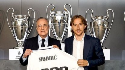 Modric, 1 yıl daha Real Madrid’de